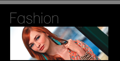 Fashion Woman With Red Hair Turquoise Jewelry